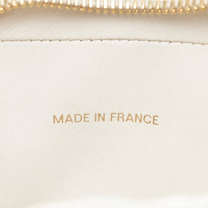 Chanel Caviar Quilted Camera Case White 6 of 12