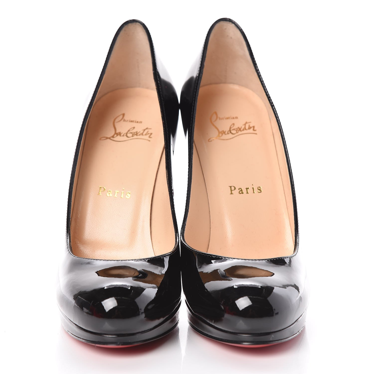 Christian Louboutin Patent New Simple 120 Pumps 36 Black 2 of 7