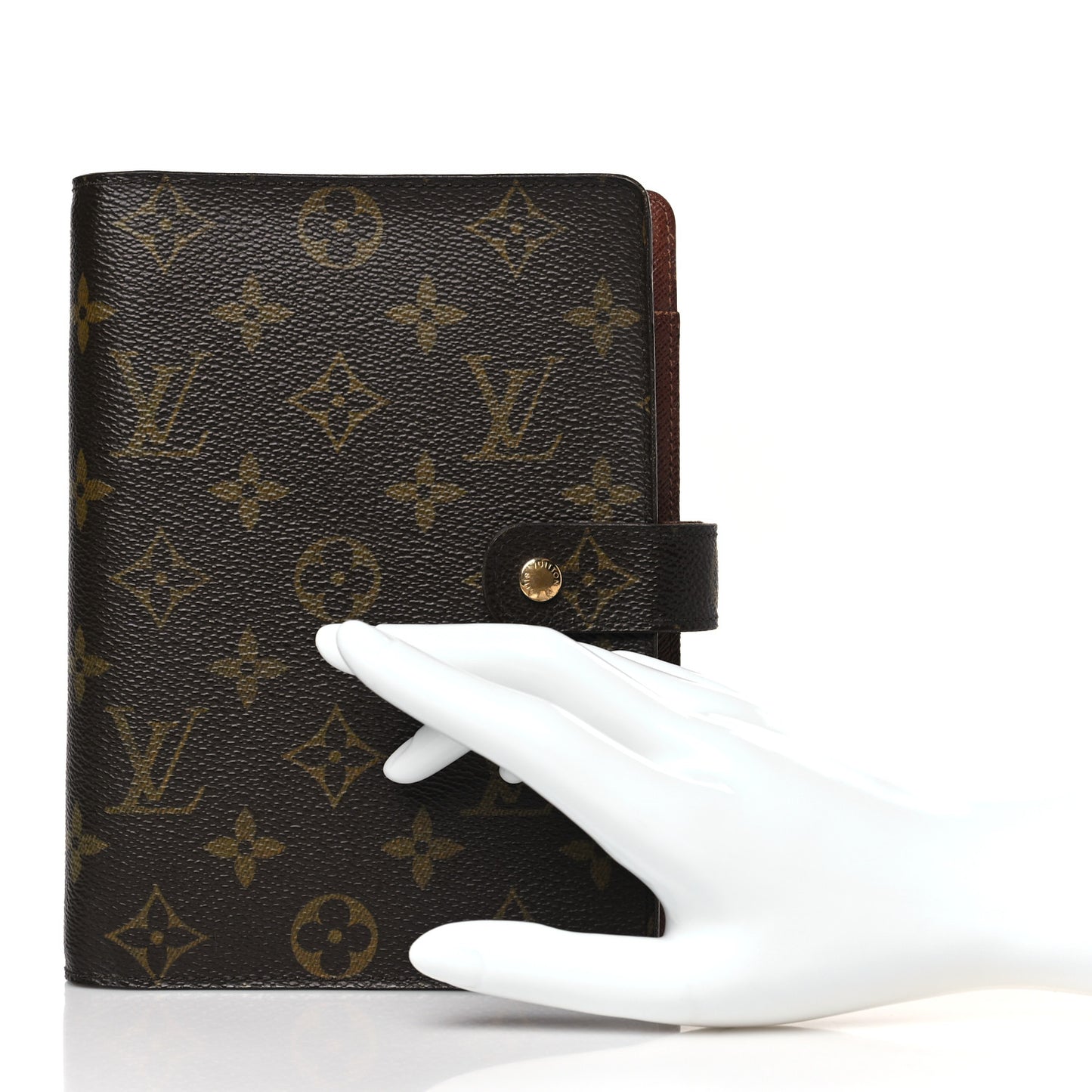 Monogram Medium Ring Agenda Cover
