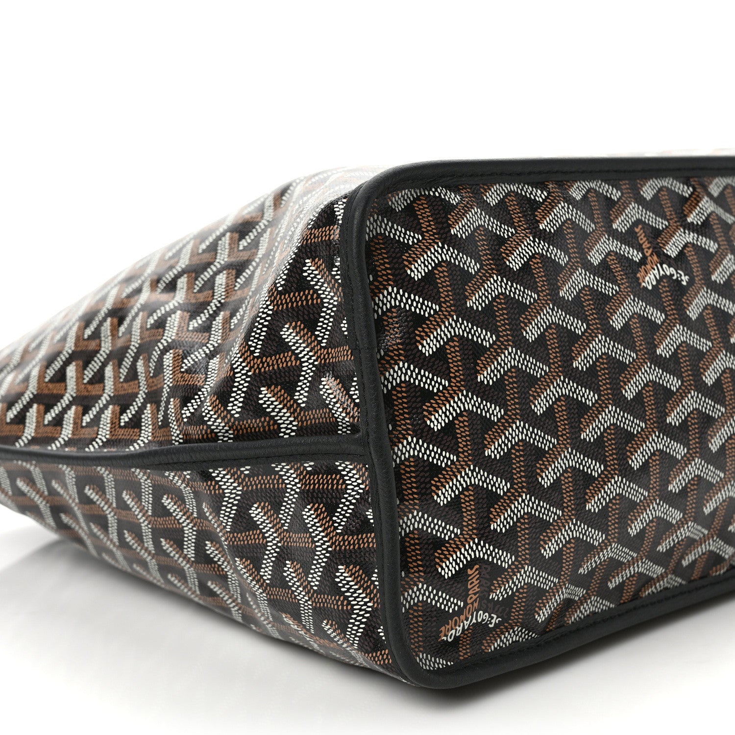 Goyard Goyardine Reversible Anjou PM Black 13 of 16