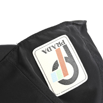 Prada Nylon Baseball Monkey Cap M Black 9 of 11