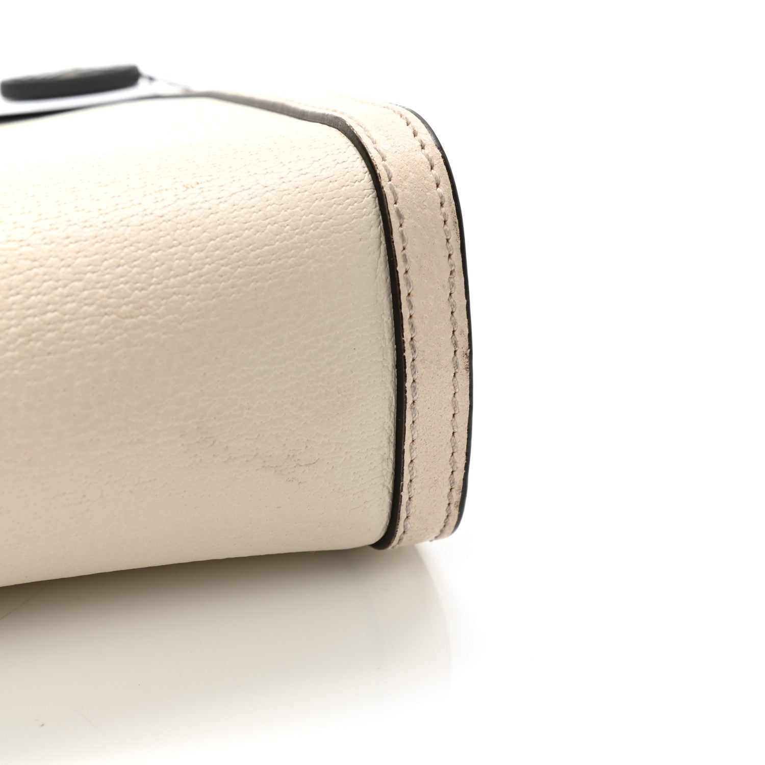 Gucci Textured Calfskin Web Small Ophidia Chain Shoulder Bag Mystic White 17 of 19