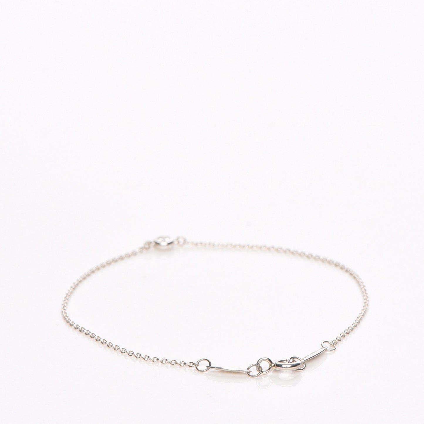 Sterling Silver Diamond .05ct Elsa Peretti Diamonds by the Yard Bracelet
