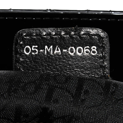 Christian Dior Patent Cannage Medium Lady Dior Black 7 of 8