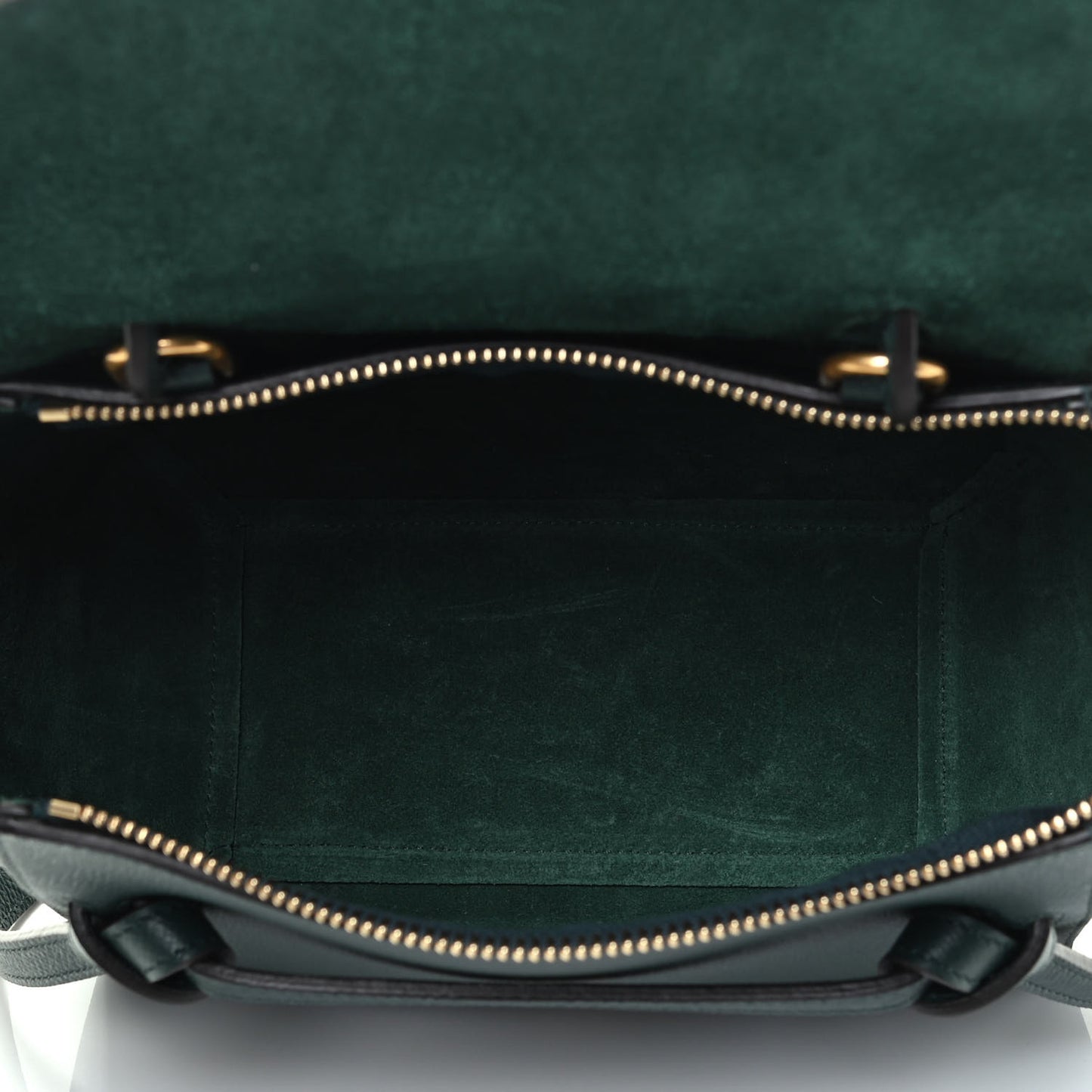 Grained Calfskin Nano Belt Bag Amazone