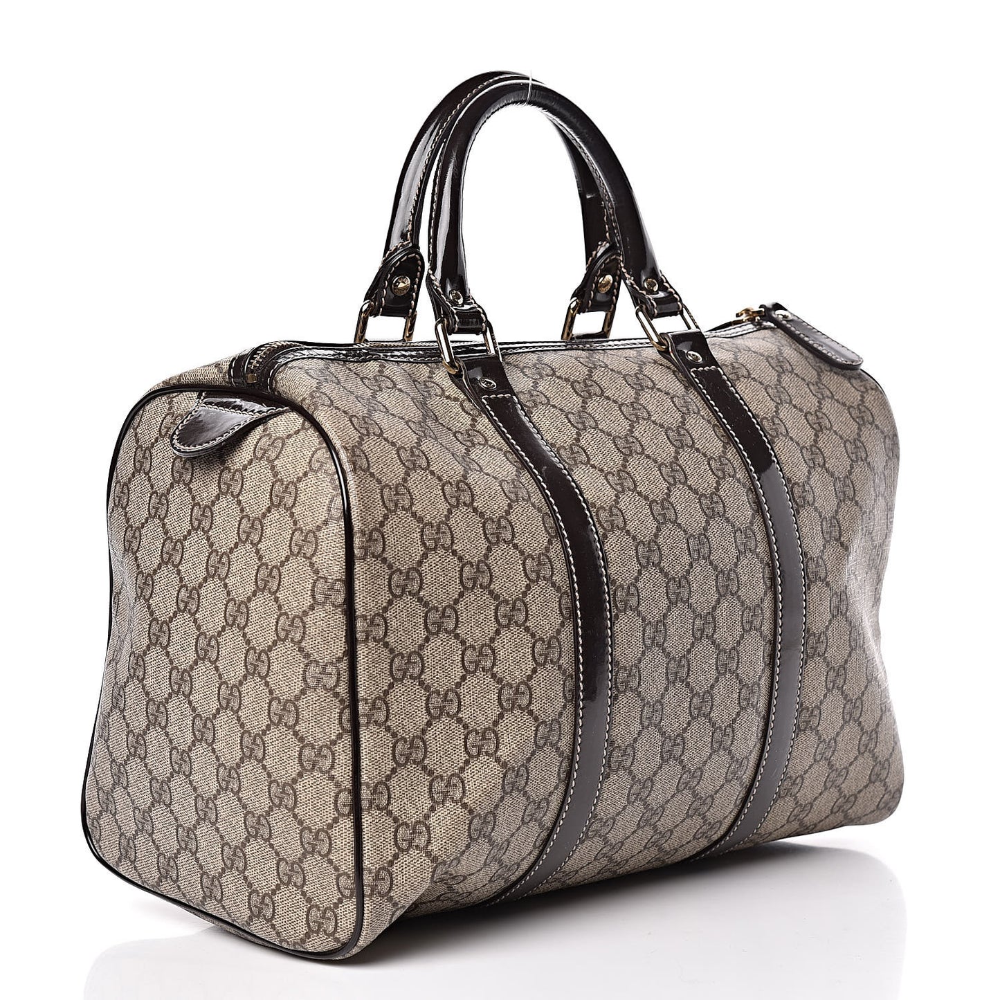 GG Plus Monogram Medium Joy Boston Dark Brown