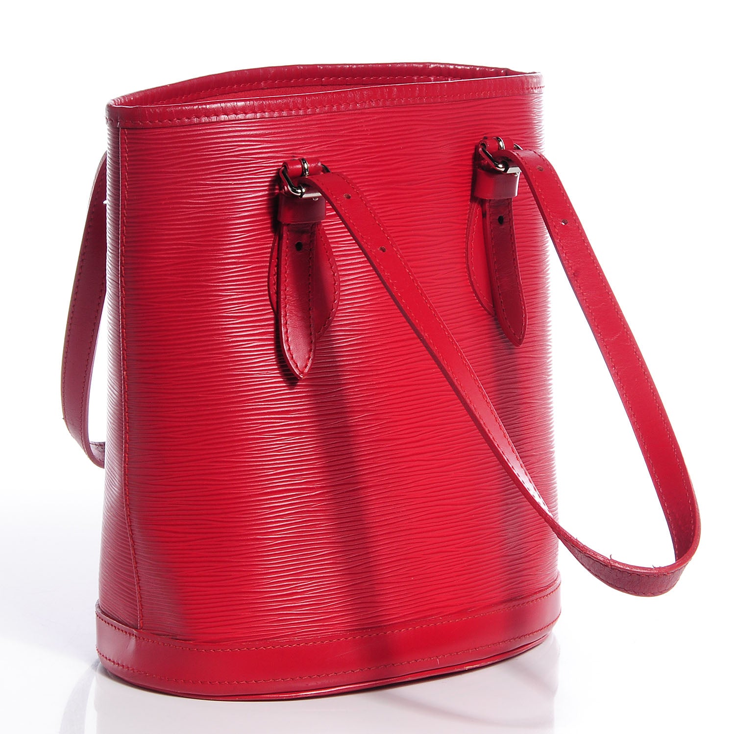 Louis Vuitton Epi Petit Bucket 23 Rouge 4 of 12