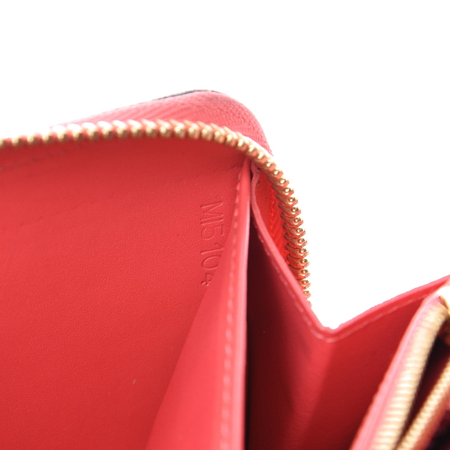 Vernis Zippy Wallet Rose Litchi
