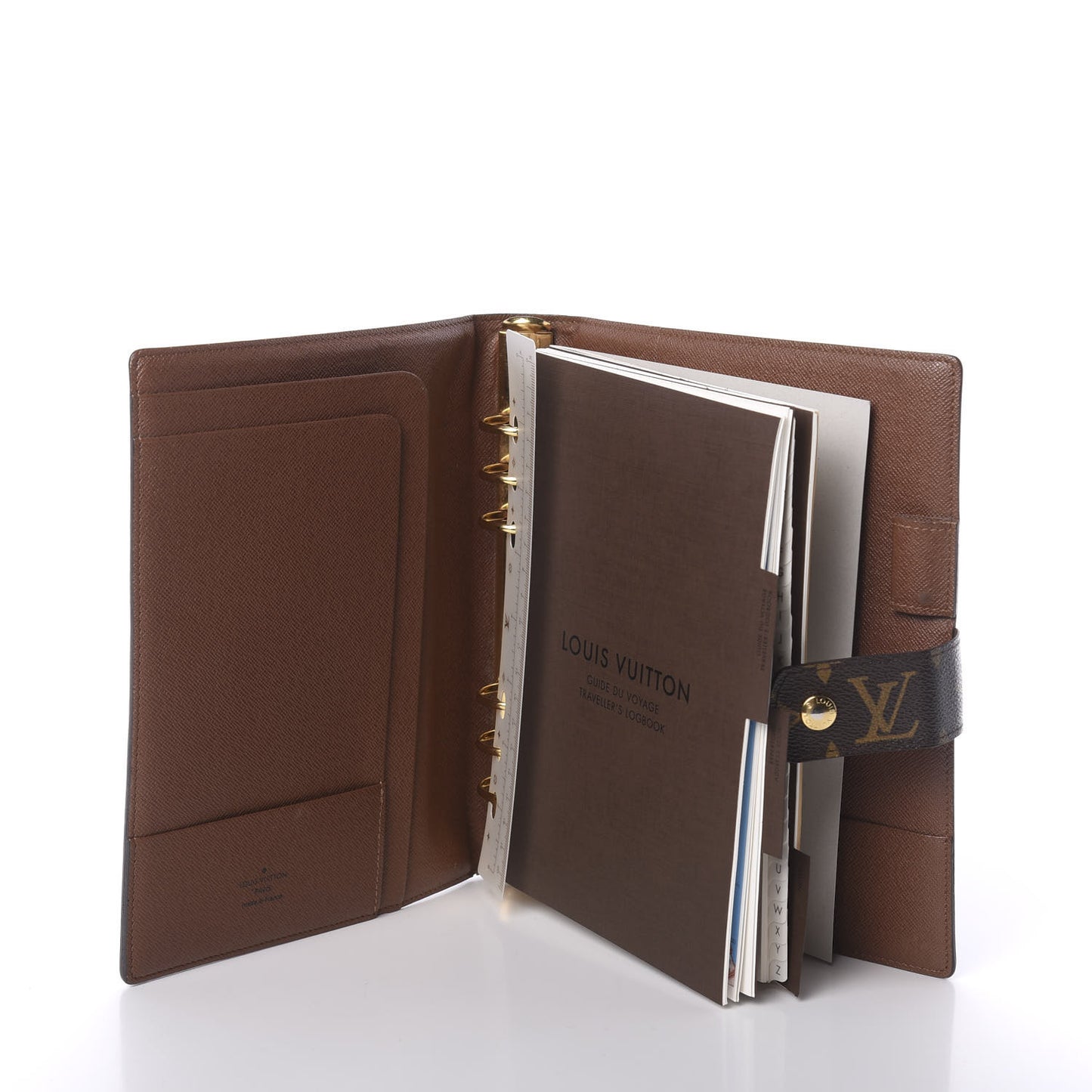 Monogram Large Ring Agenda Cover