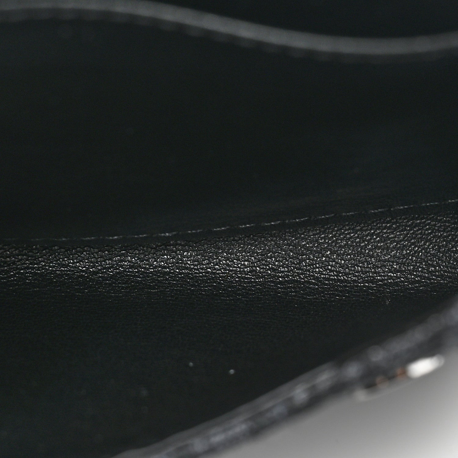 Christian Dior HOMME Oblique Double Saddle Wallet Black 8 of 16