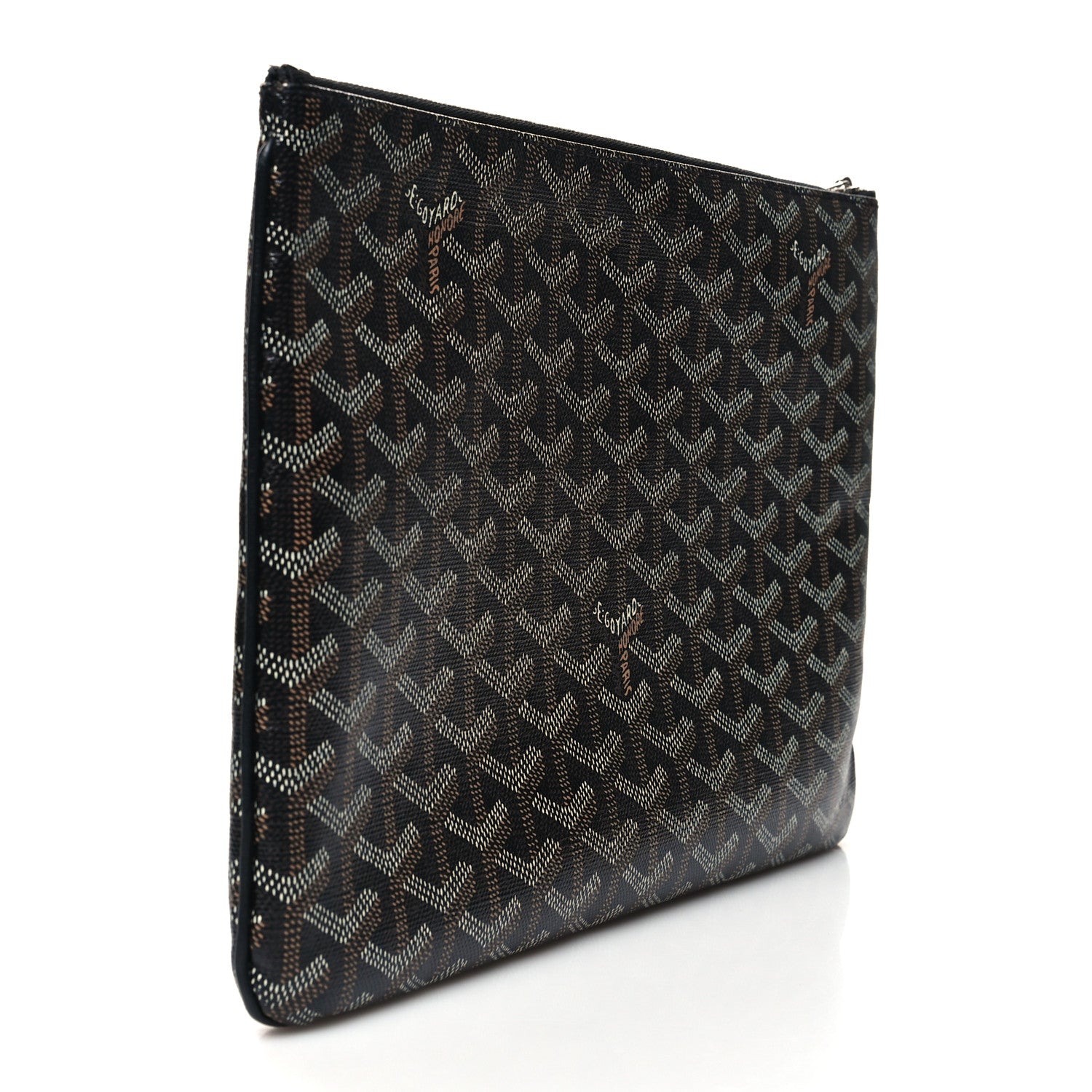 Goyard Goyardine Senat Pochette MM Black 3 of 11