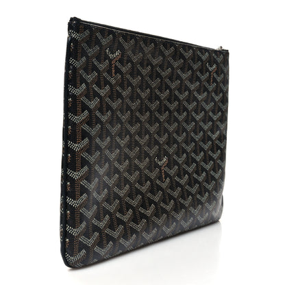 Goyard Goyardine Senat Pochette MM Black 3 of 11