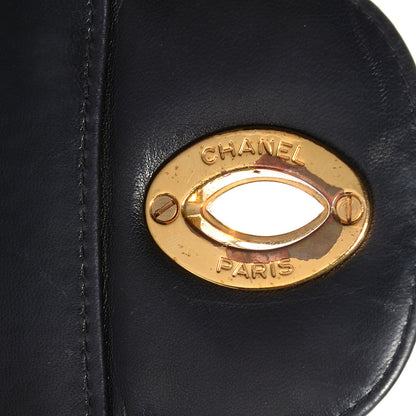 Chanel Lambskin Jumbo Flap Black 8 of 8