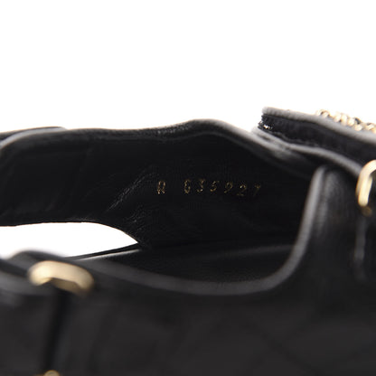 Chanel Grained Calfskin Velcro Dad Sandals 39 Black 8 of 10