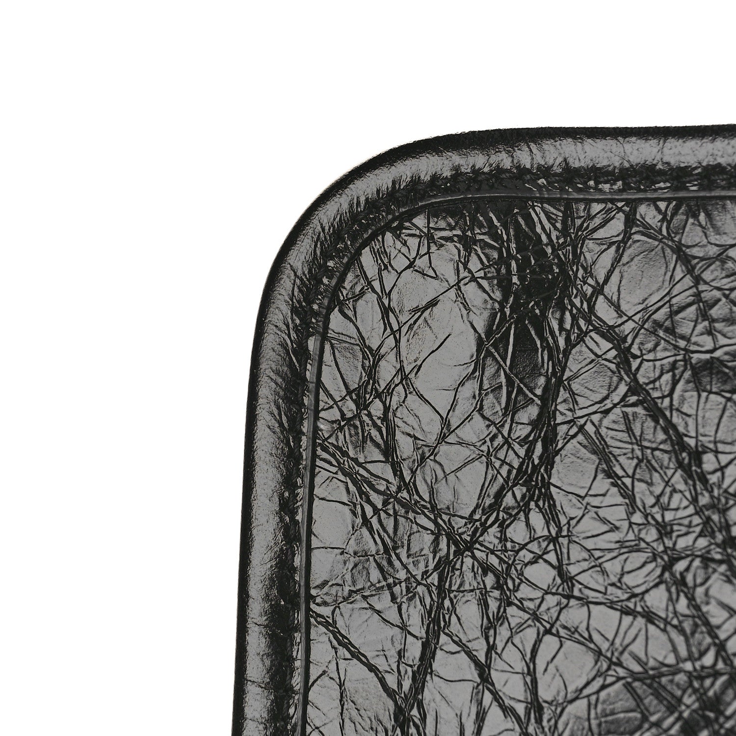 Saint Laurent Crinkled Calfskin Matelasse Monogram Large Niki Chain Satchel Black 9 of 9