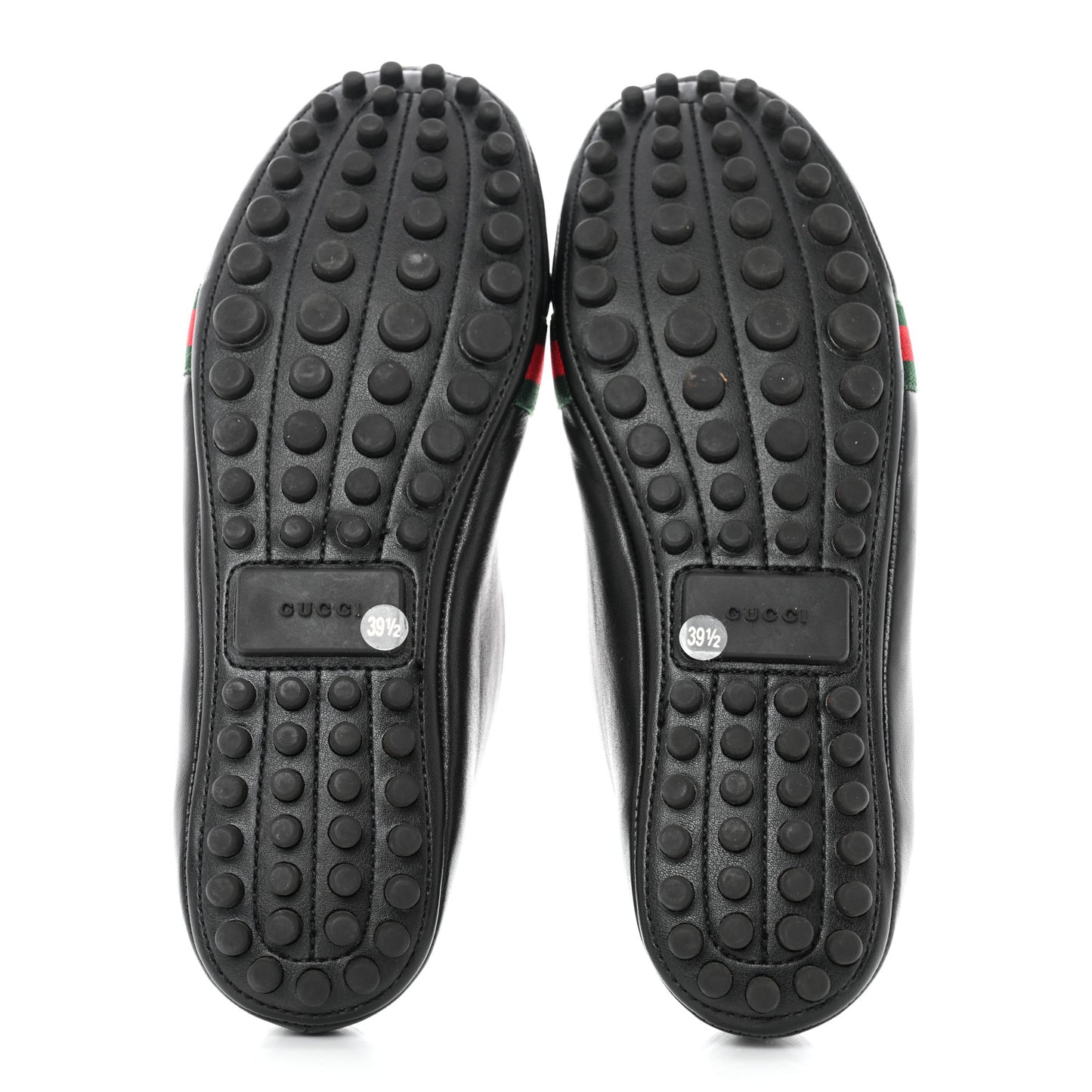 Calfskin Bayadere Bee Ballerina Flats 39.5 Black