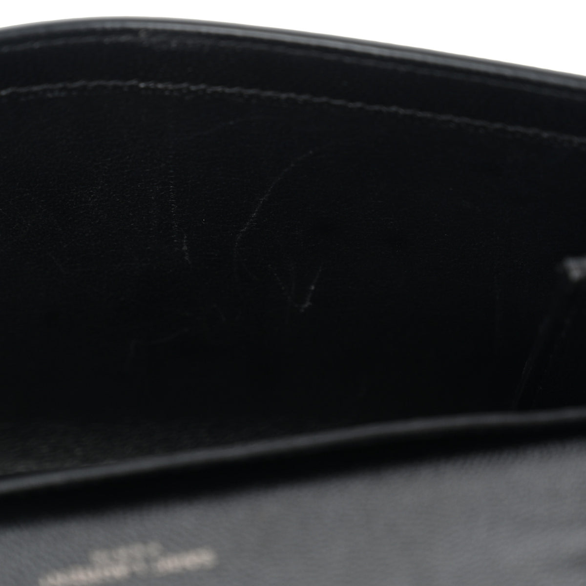 Grain De Poudre Monochrome Uptown Chain Wallet Black