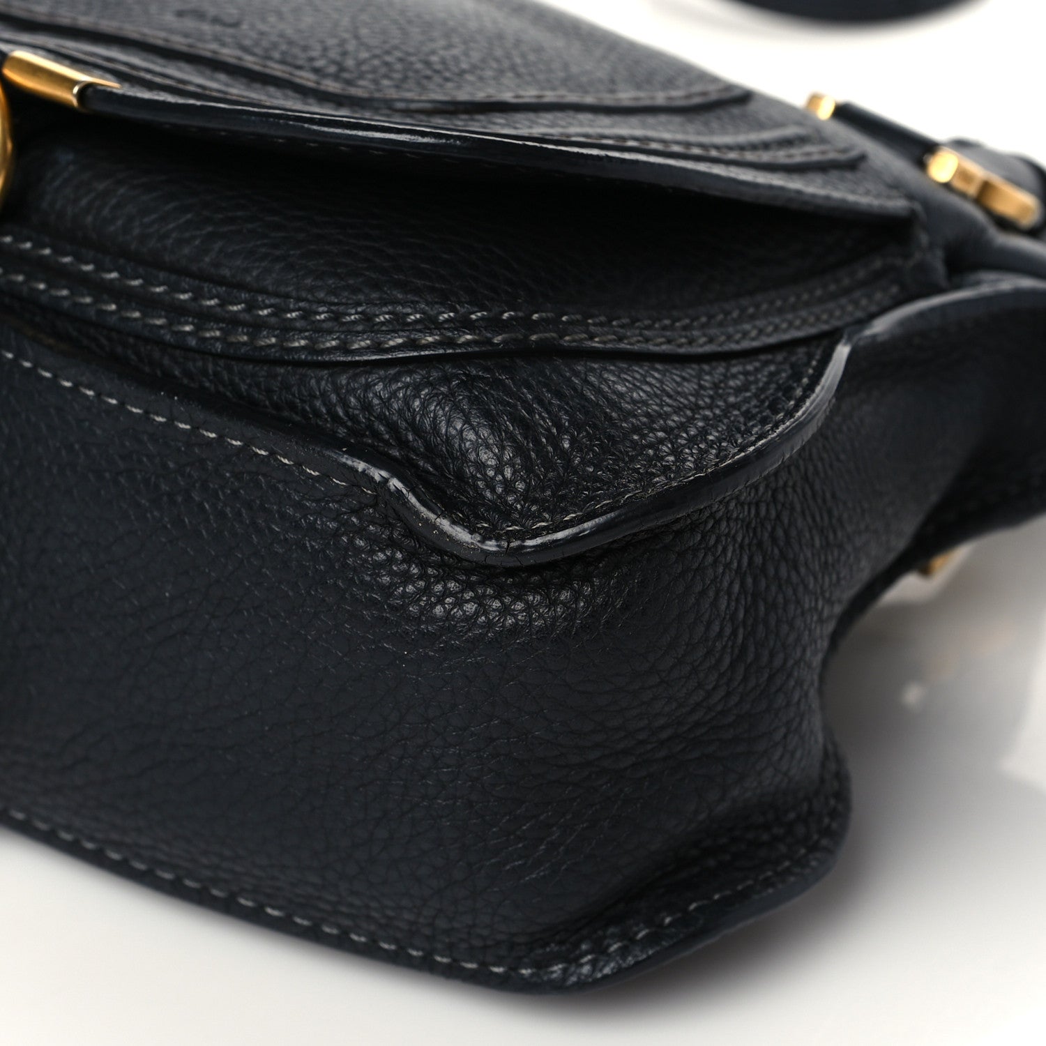 Chloe Calfskin Baby Marcie Satchel Black 10 of 10