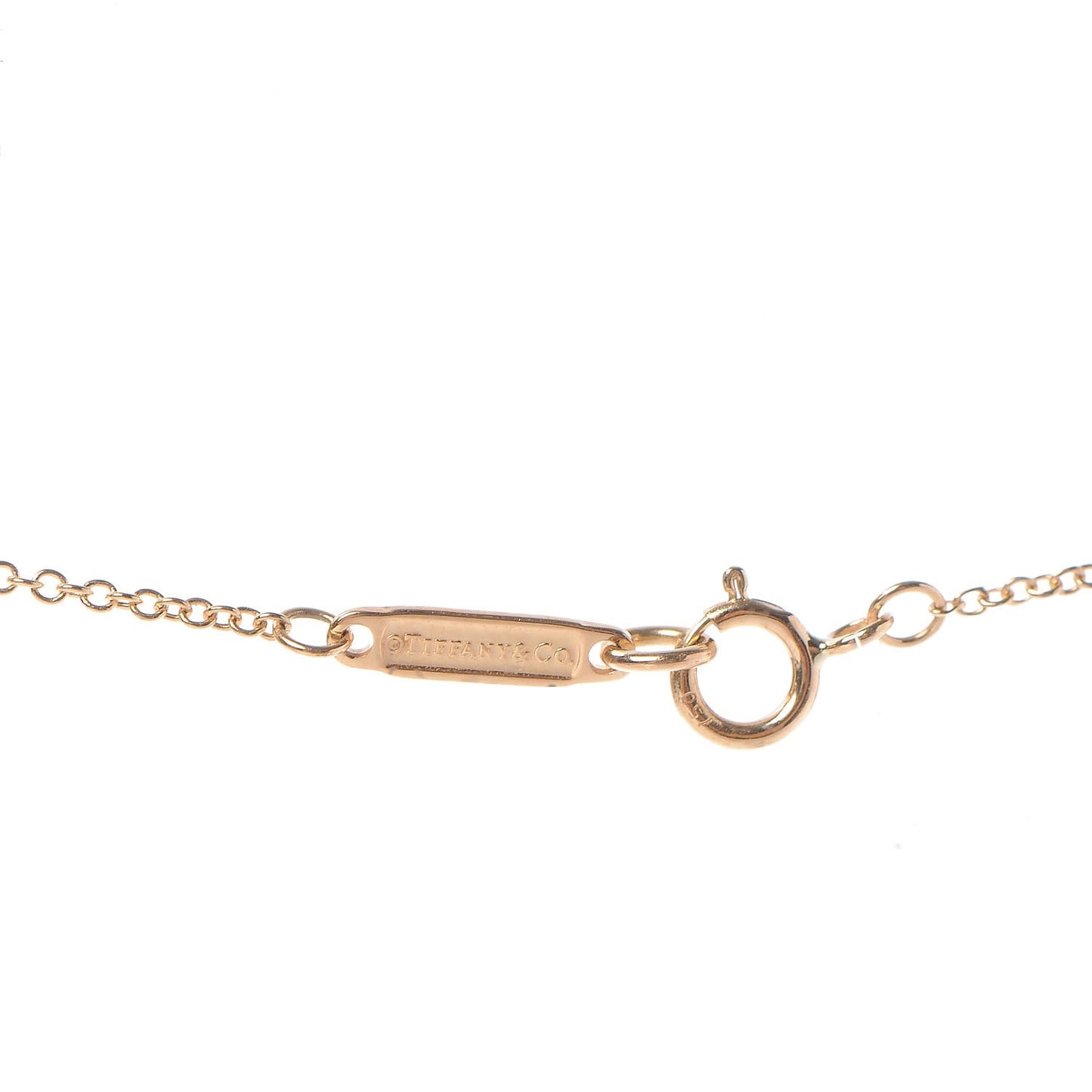 18K Rose Gold Diamond Mini Bow Pendant Necklace