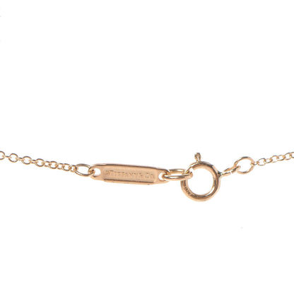 Tiffany 18K Rose Gold Diamond Mini Bow Pendant Necklace 4 of 6