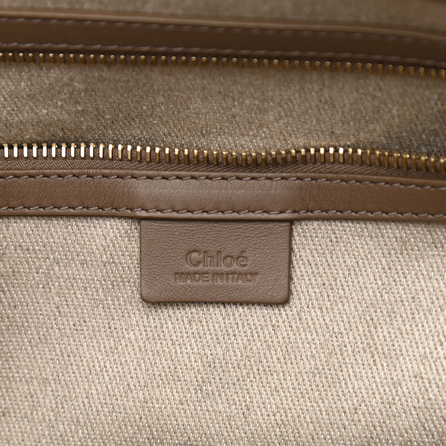 Chloe Calfskin Judy East West Tote Brown 5 of 9