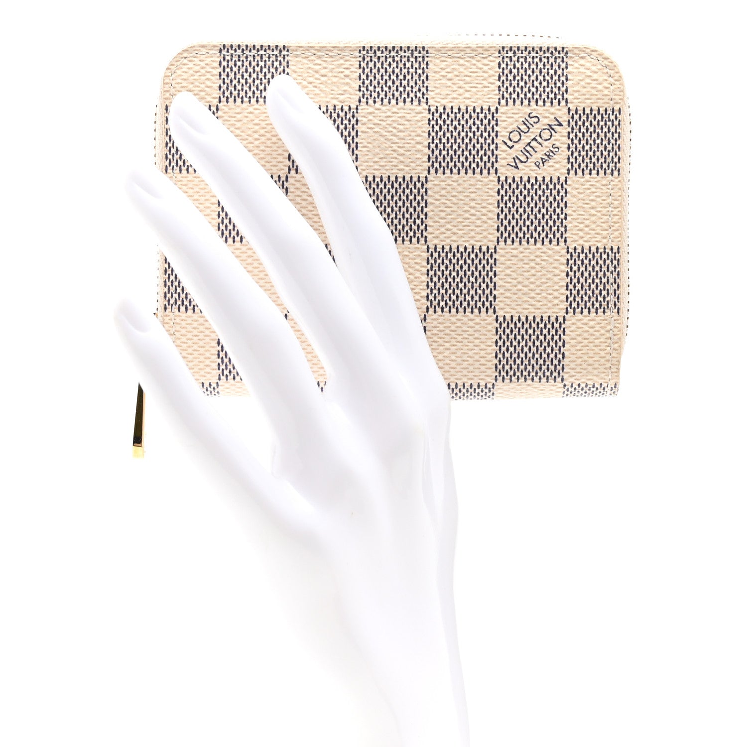 Louis Vuitton Damier Azur Zippy Coin Purse 2 of 6