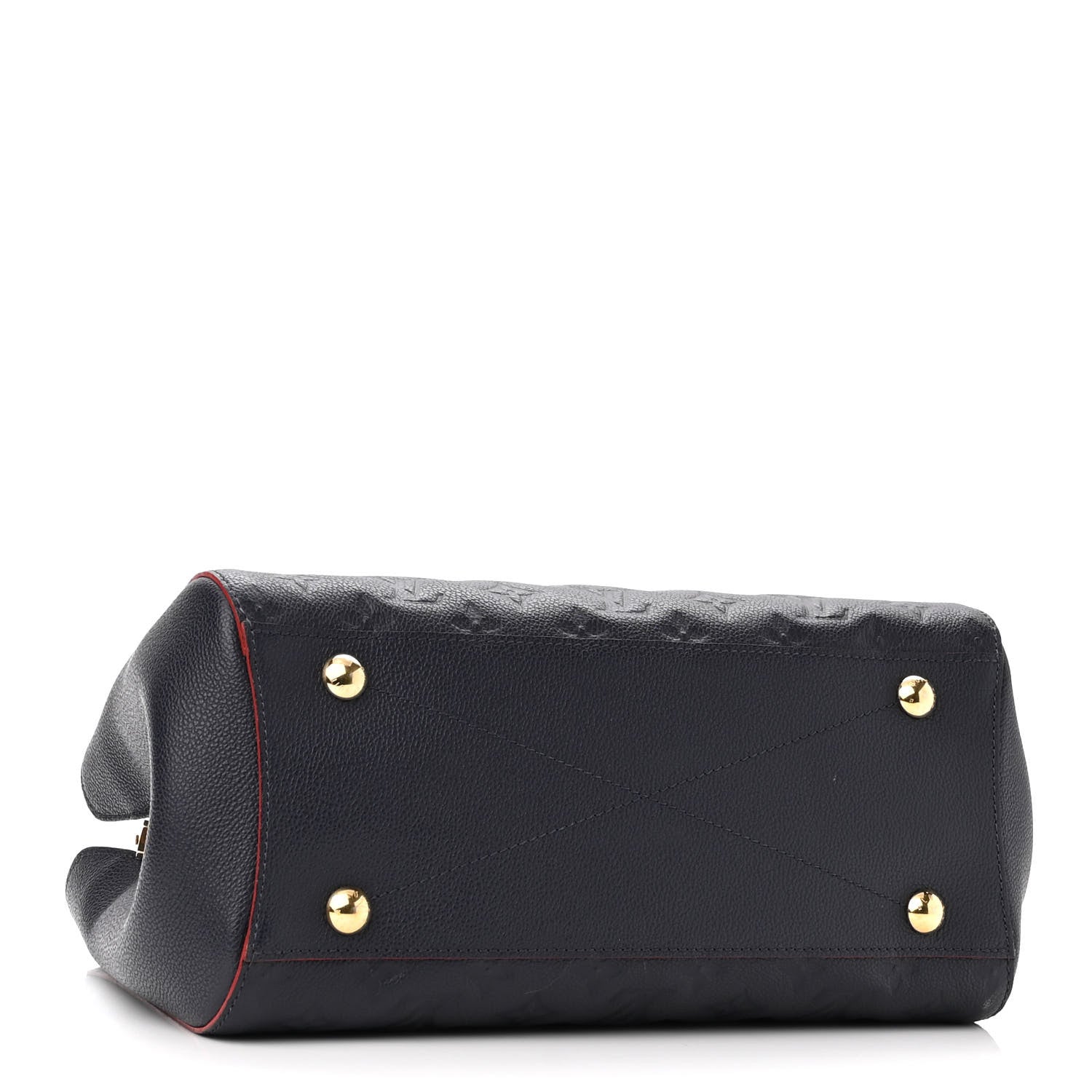 Louis Vuitton Empreinte Montaigne MM Marine Rouge 4 of 9