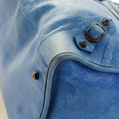 Balenciaga Chevre Classic Hardware Work French Bleu 6 of 11