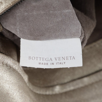Bottega Veneta Washed Lambskin Mineral Budoir Tote Gold 6 of 8