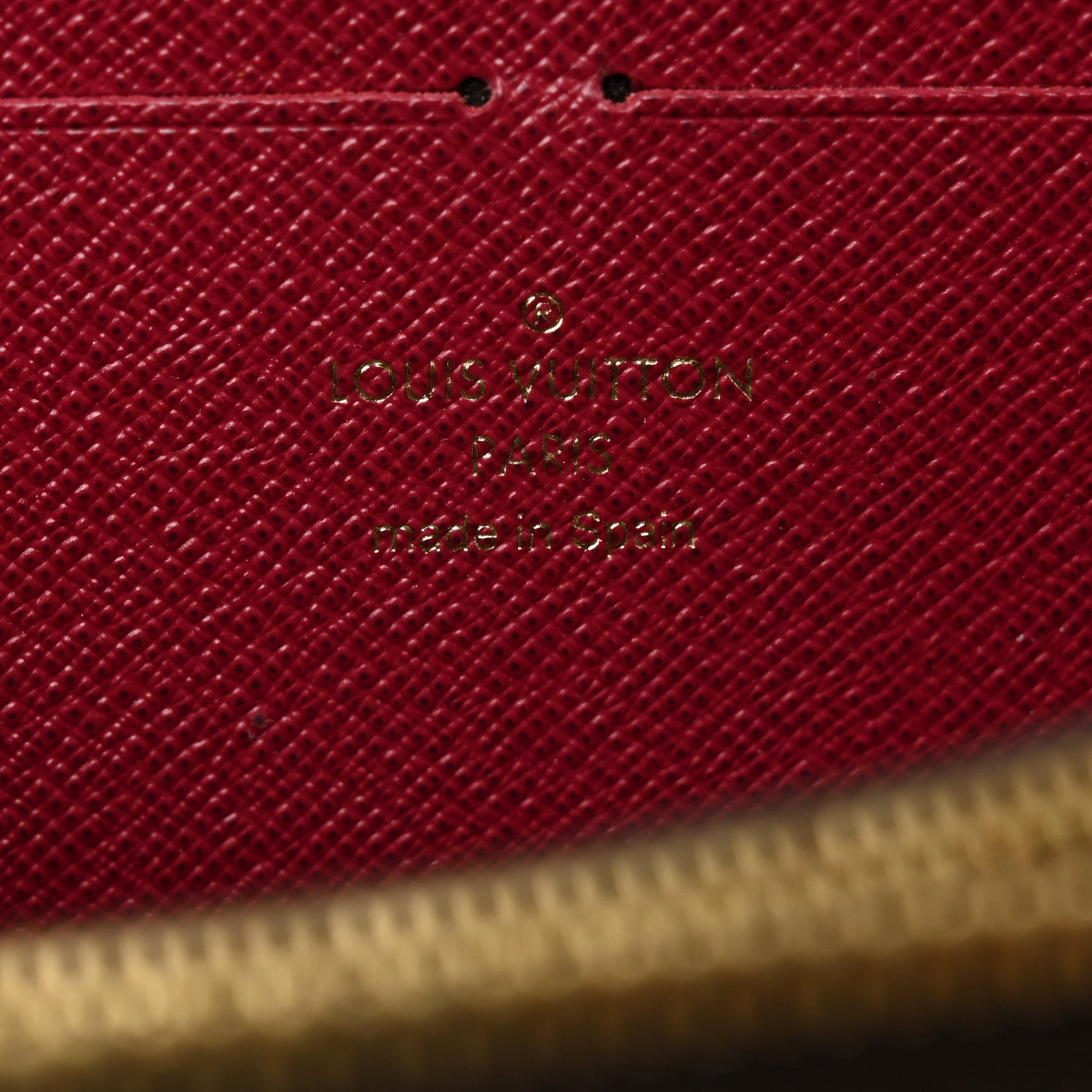 Louis Vuitton Monogram Clemence Wallet Fuchsia 6 of 9