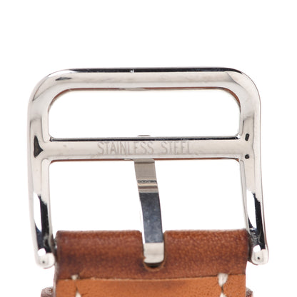 Hermes Barenia 40mm Apple Watch Double Tour Band Fauve 8 of 12