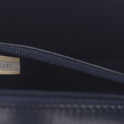 Chanel Lambskin Quilted Small CC Single Flap Bag Navy 8 of 13