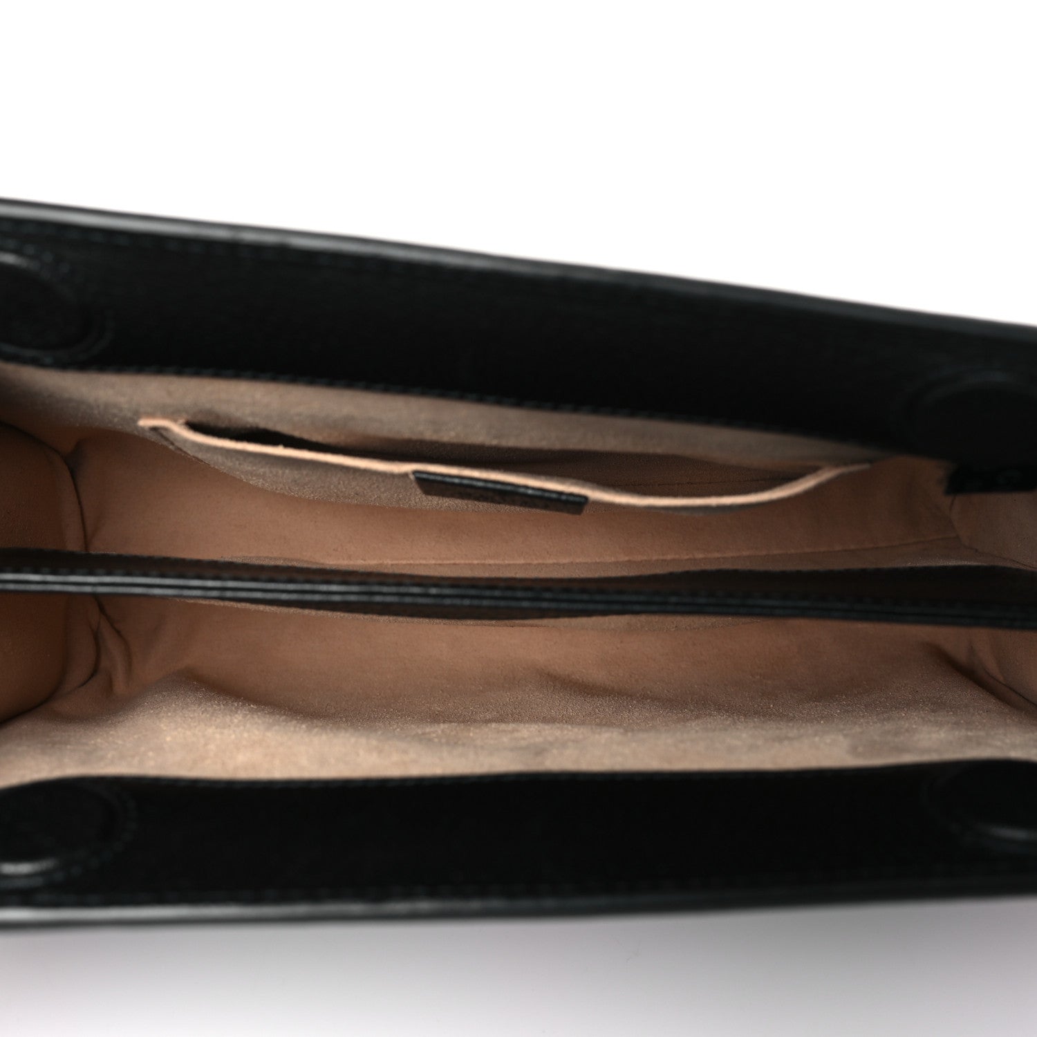 Gucci Calfskin GG Web Small Ophidia Chain Shoulder Bag Black 5 of 9