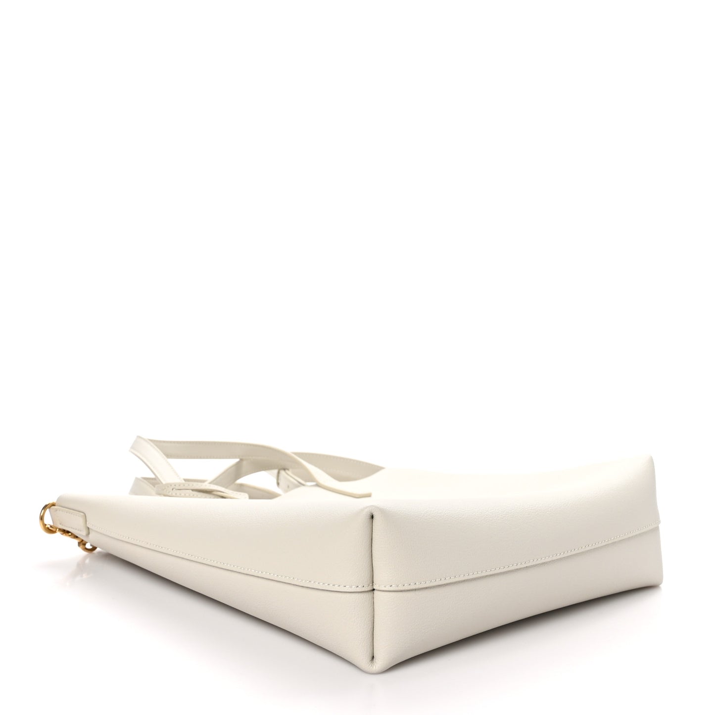 Calfskin Toy Shopping Tote Crema Soft