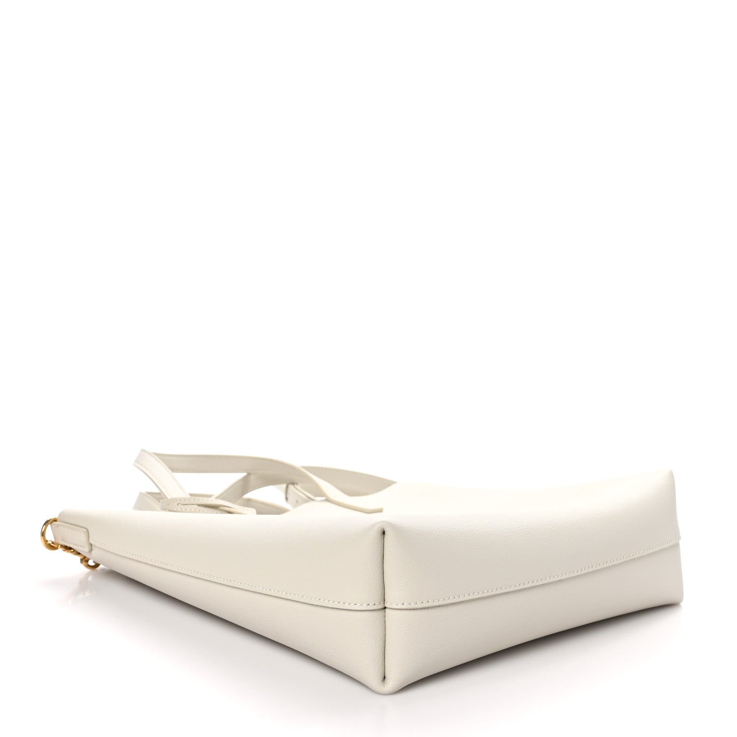 Saint Laurent Calfskin Toy Shopping Tote Crema Soft 4 of 11
