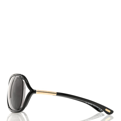 Tom Ford Acetate Raquel Sunglasses TF76 Black 3 of 7