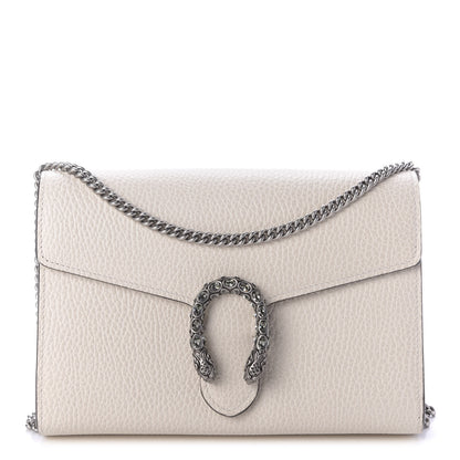 Gucci Dollar Calfskin Mini Dionysus Chain Wallet Mystic White 1 of 9