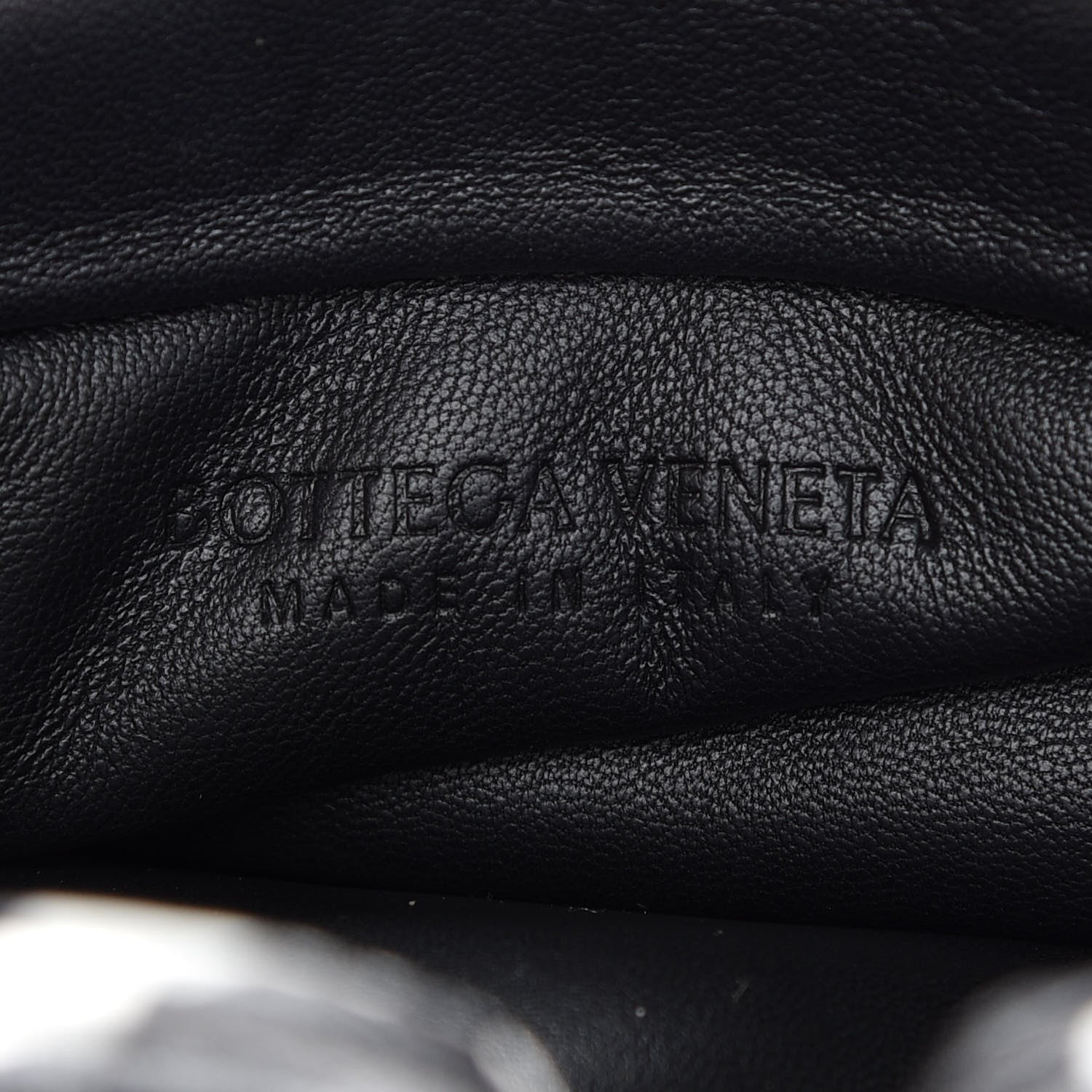 Bottega Veneta Nappa Zebra Print The Pouch Chain White Black 5 of 9