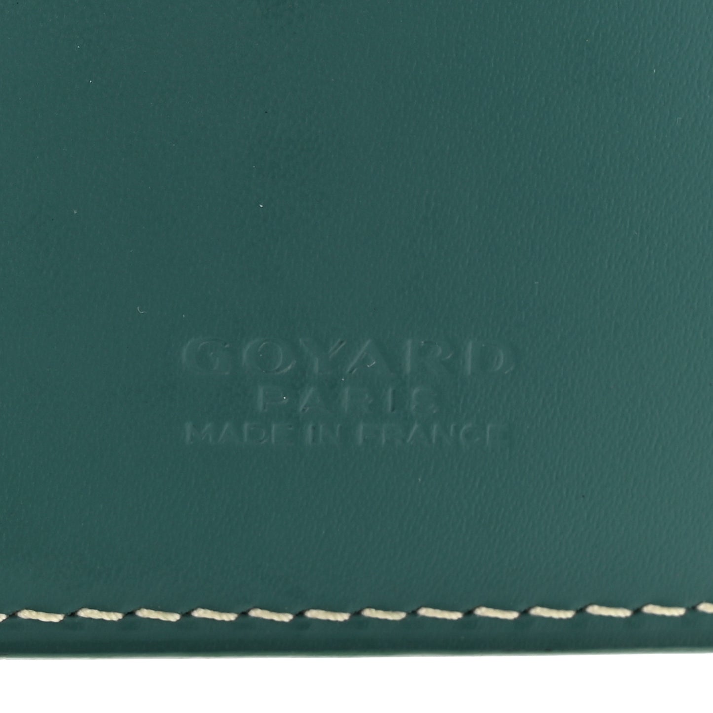 Goyardine Saint Pierre Card Holder Green