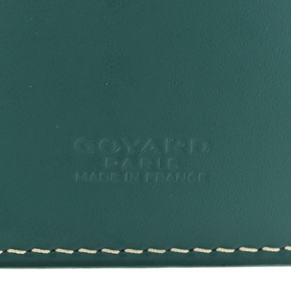 Goyard Goyardine Saint Pierre Card Holder Green 7 of 11