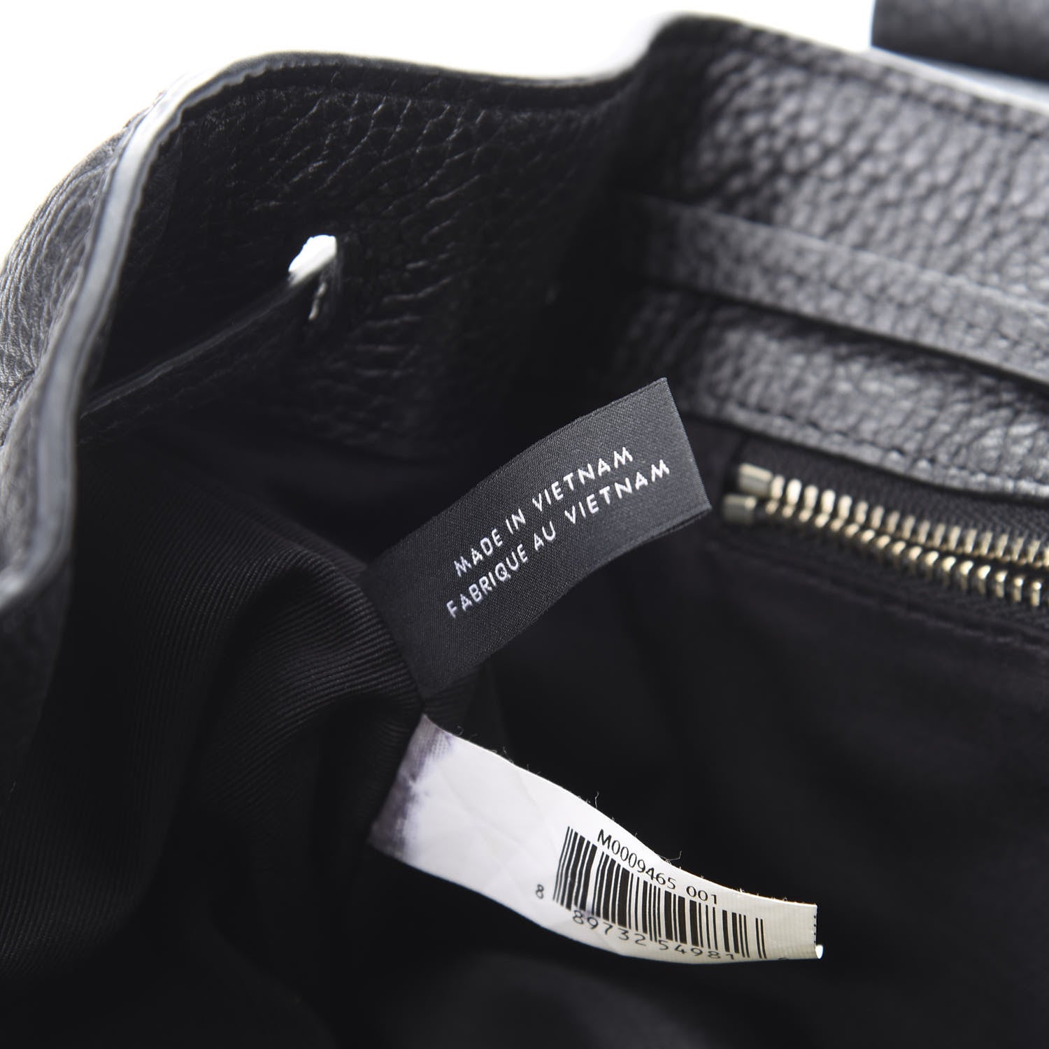 Marc Jacobs Pebbled Calfskin Pike Place Backpack Black 6 of 10