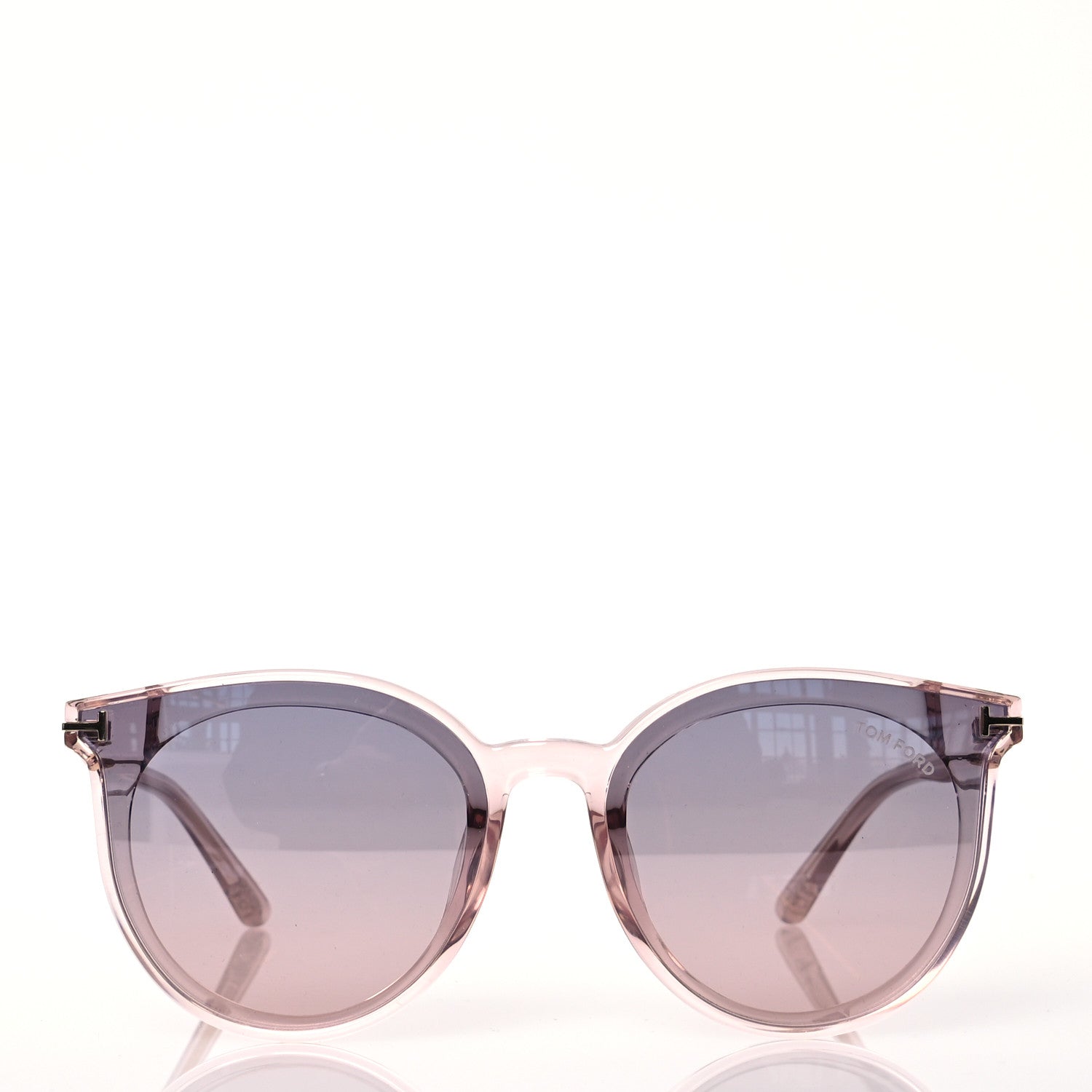 Tom Ford Acetate Round Eye Sunglasses TF807-K Pink 2 of 8