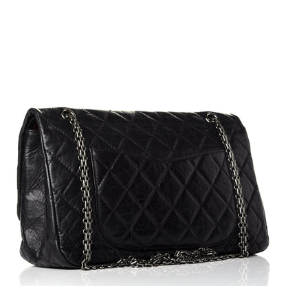 Chanel Aged Calfskin Quilted 2.55 Reissue 227 Flap Black 3 of 9