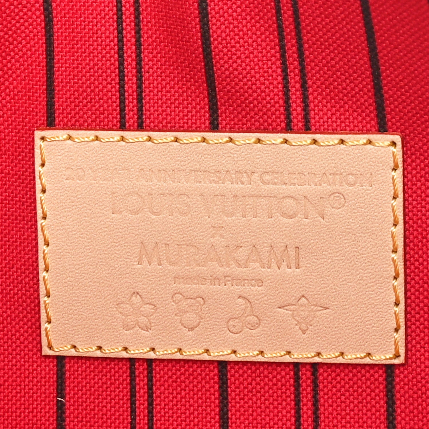 Louis Vuitton LV X TM Monogram Cerises Neverfull Pochette 6 of 7