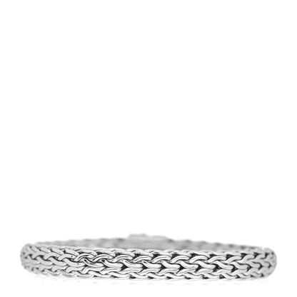 John Hardy Sterling Silver Garnet Station Classic Chain Bracelet 3 of 4