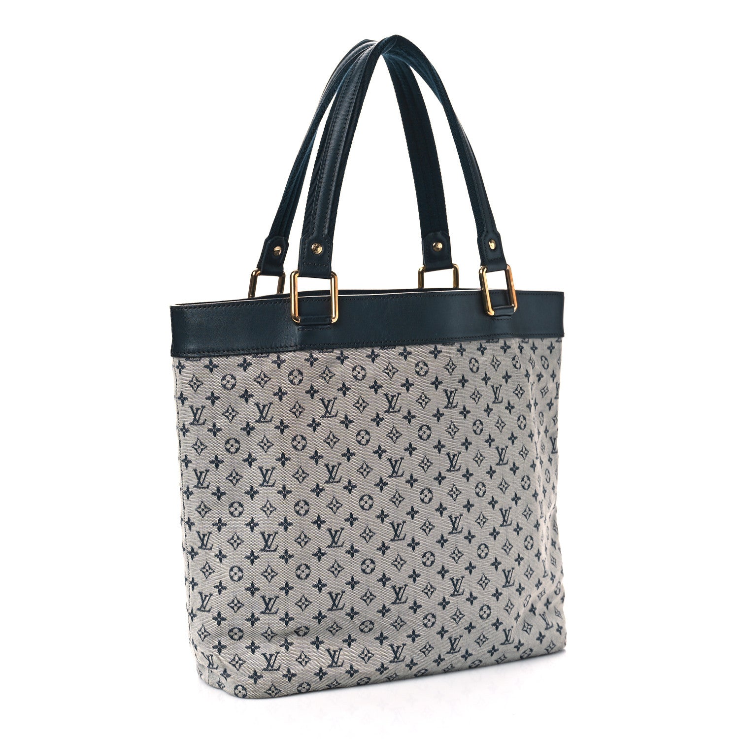 Louis Vuitton Mini Monogram Lucille GM Blue 2 of 8