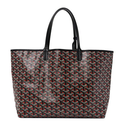 Goyard Goyardine Saint Louis Claire Voie PM Black Red 1 of 7