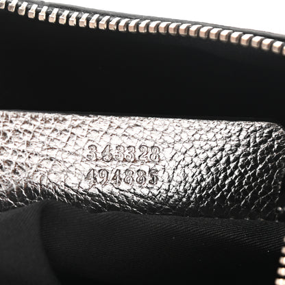 Alexander McQueen Metallic Lambskin De Manta Clutch Silver 7 of 11