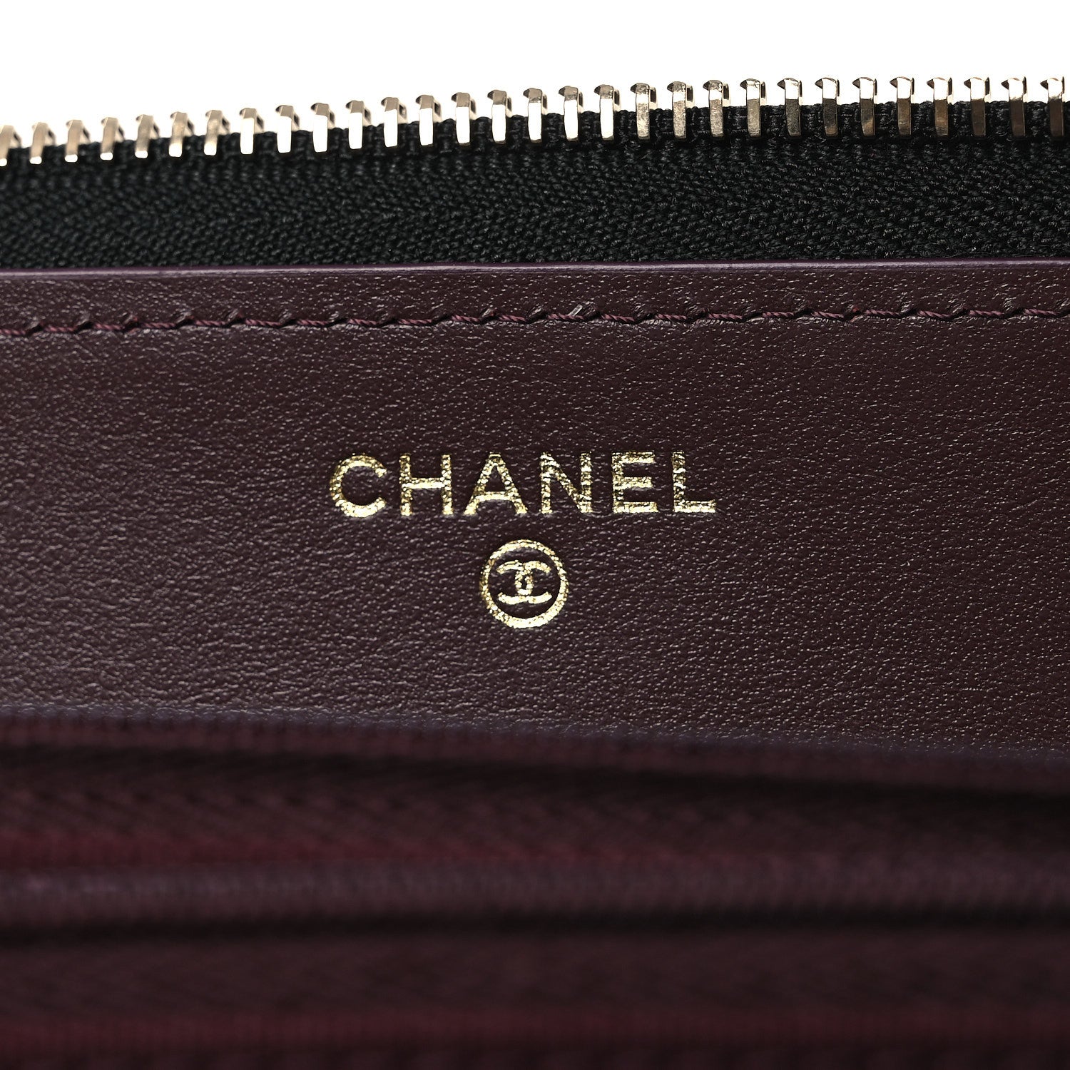 Chanel Caviar Quilted Zipped Travel Pouch Black 6 of 14