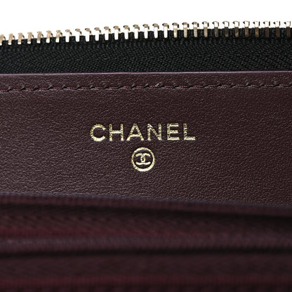 Chanel Caviar Quilted Zipped Travel Pouch Black 6 of 14